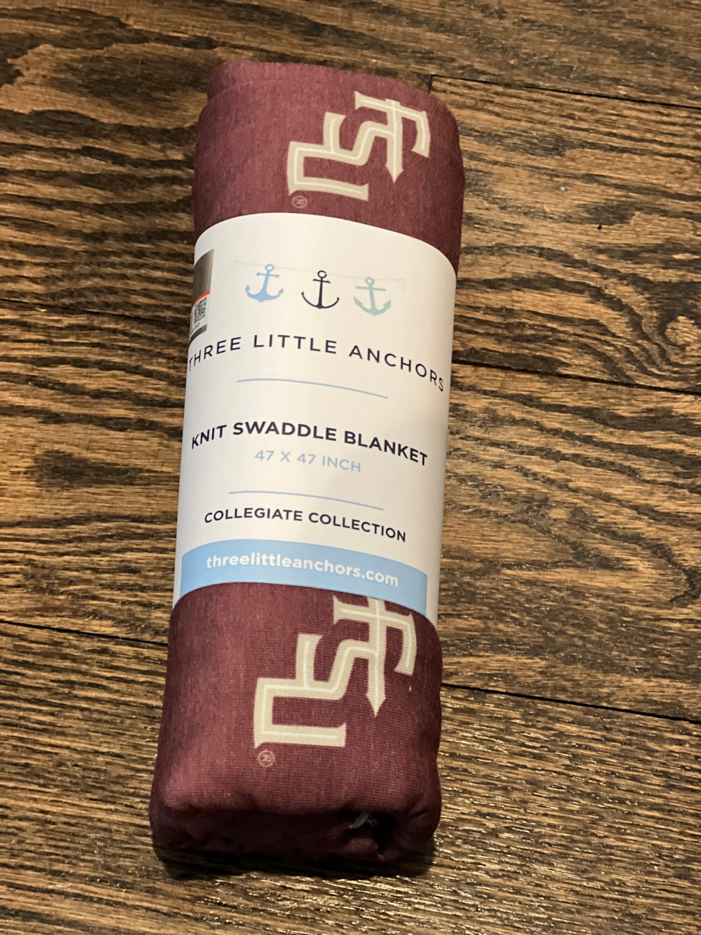 Florida State University Knit Swaddle Blanket – Soft Stretchy Baby Wrap – Officially Licensed FSU Seminoles Newborn Gift