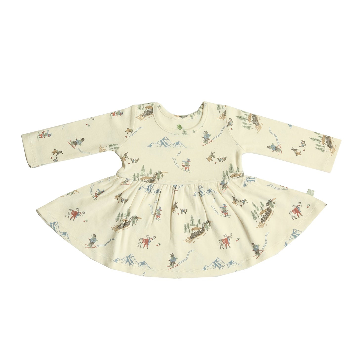 long sleeve twirl dress | mountain express