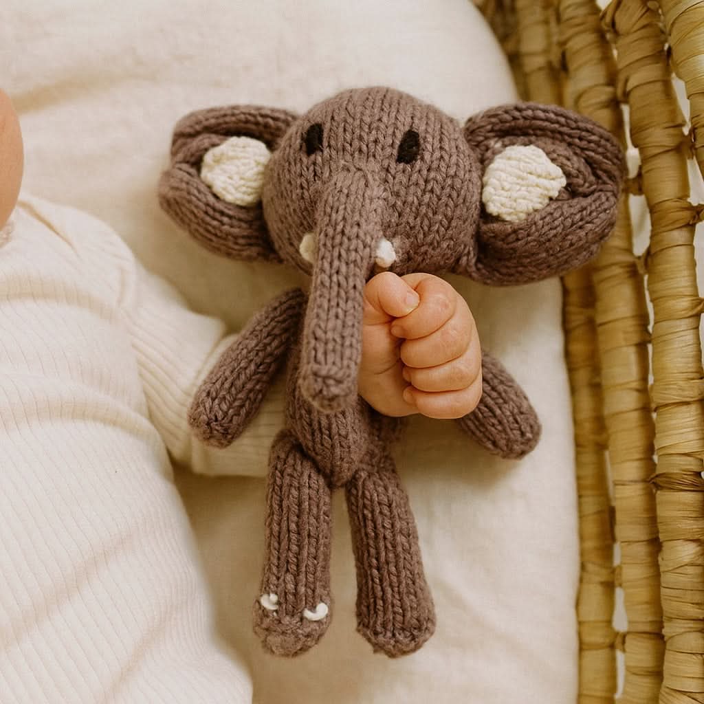 Knit Buddy | Peanut the elephant
