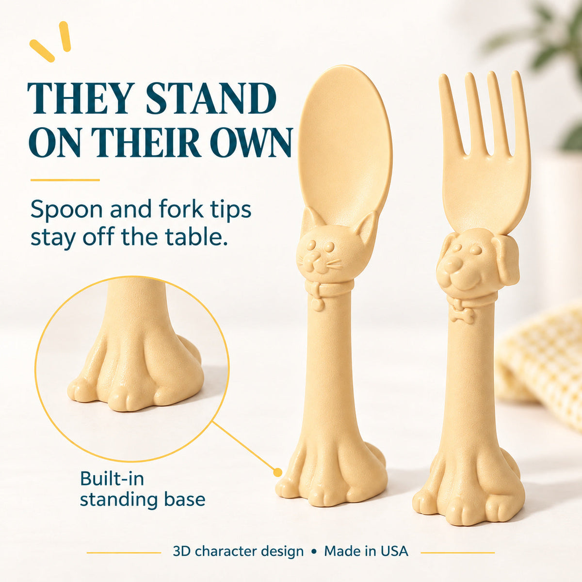 Spoon la la Toddler Utensils — 2-Pack