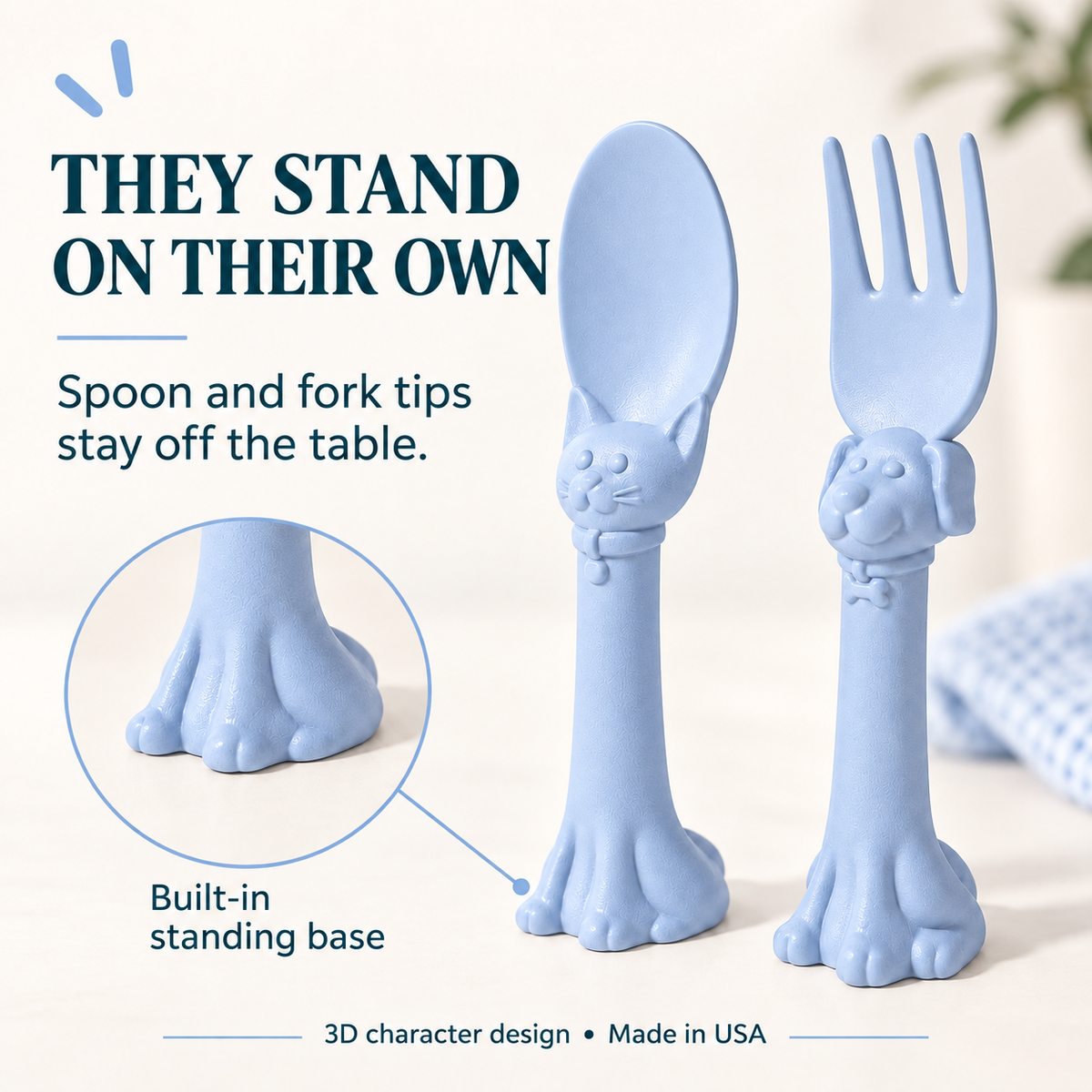 Spoon la la Toddler Utensils — 2-Pack