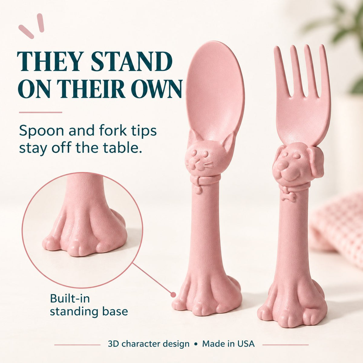 Spoon la la Toddler Utensils — 2-Pack