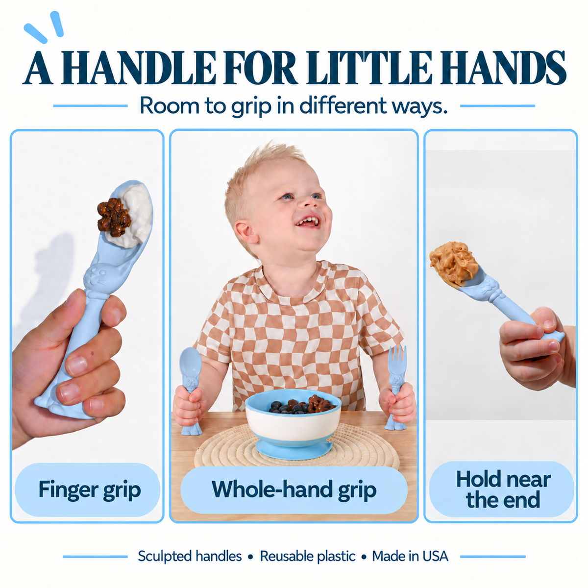 Spoon la la Toddler Utensils — 2-Pack