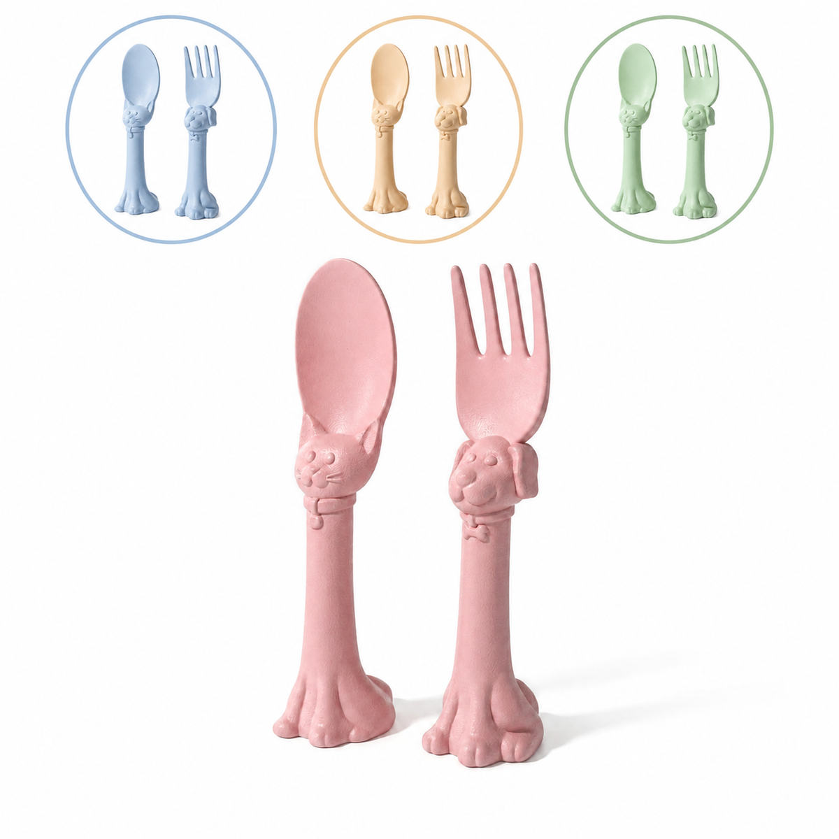 Spoon la la Toddler Utensils — 2-Pack