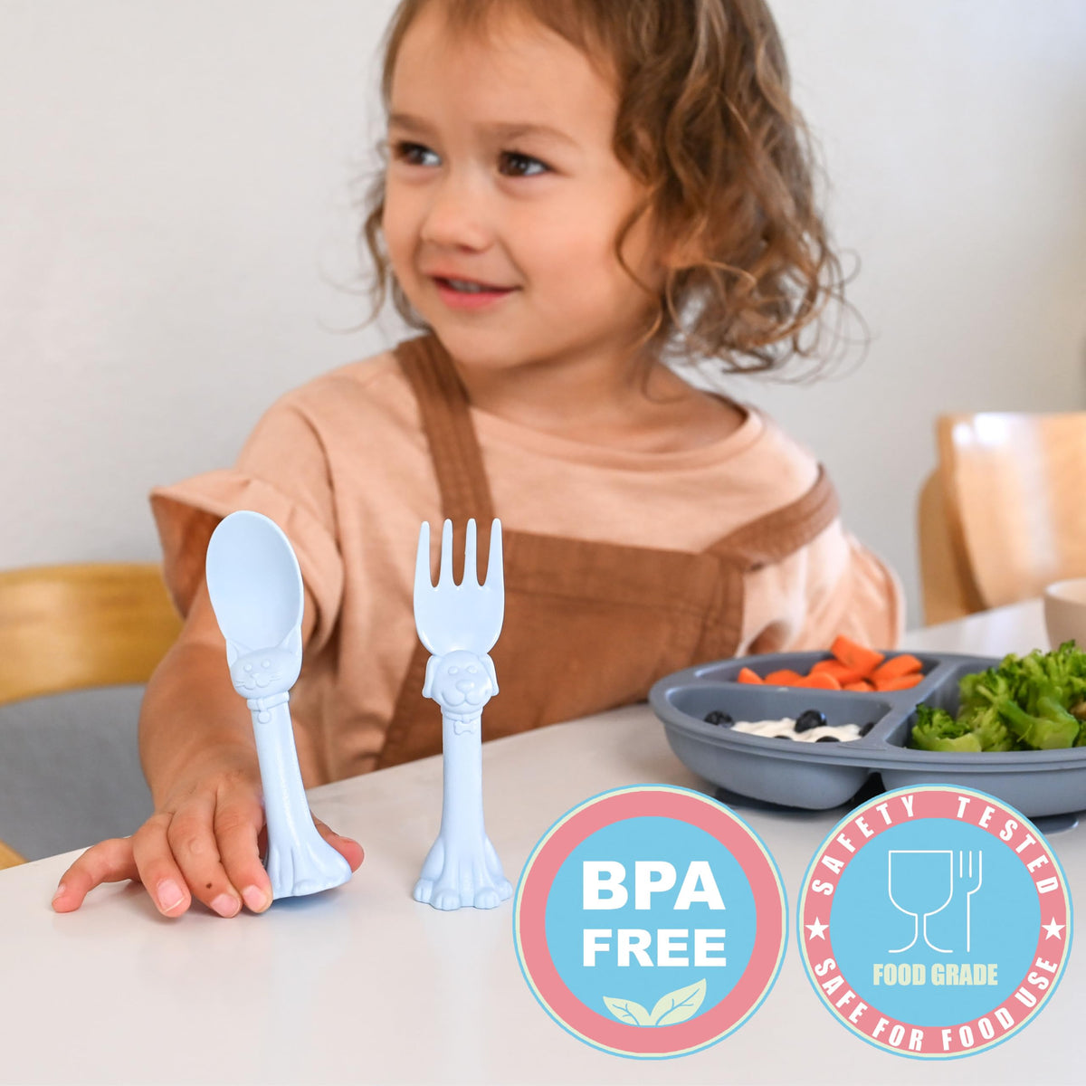 Spoon la la Utensils + Board Book