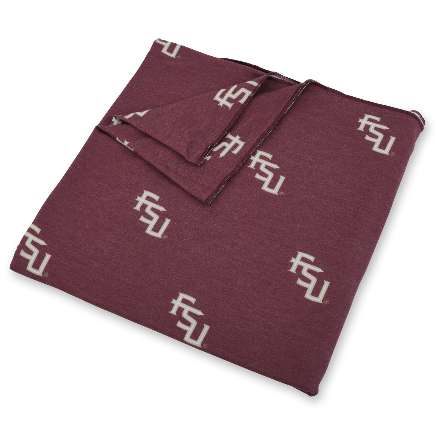 Florida State University Knit Swaddle Blanket – Soft Stretchy Baby Wrap – Officially Licensed FSU Seminoles Newborn Gift
