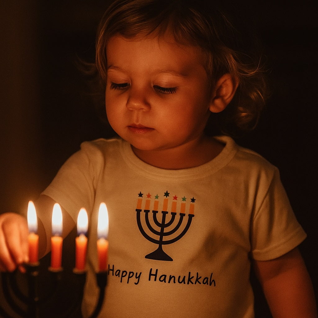 graphic tee | hanukkah